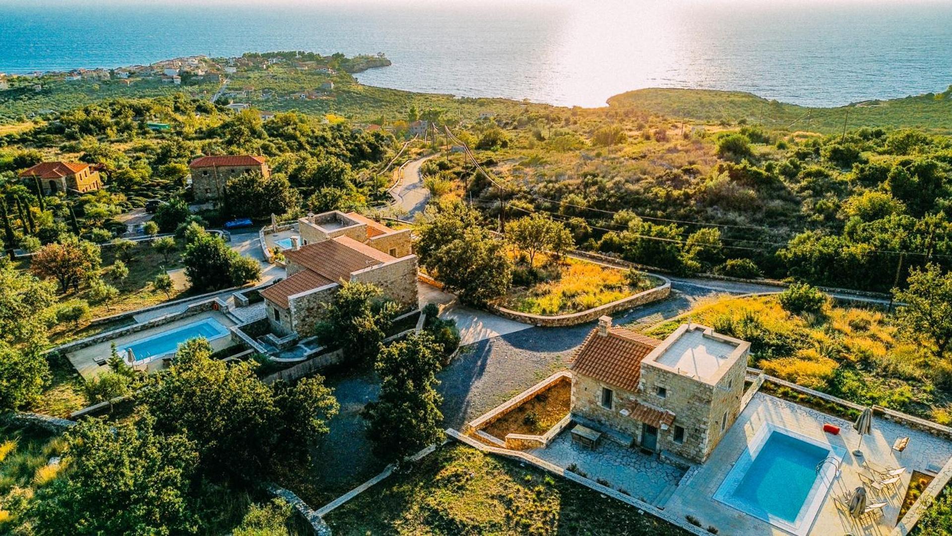 Gea Mani Villas Ágios Nikolaos Exterior foto