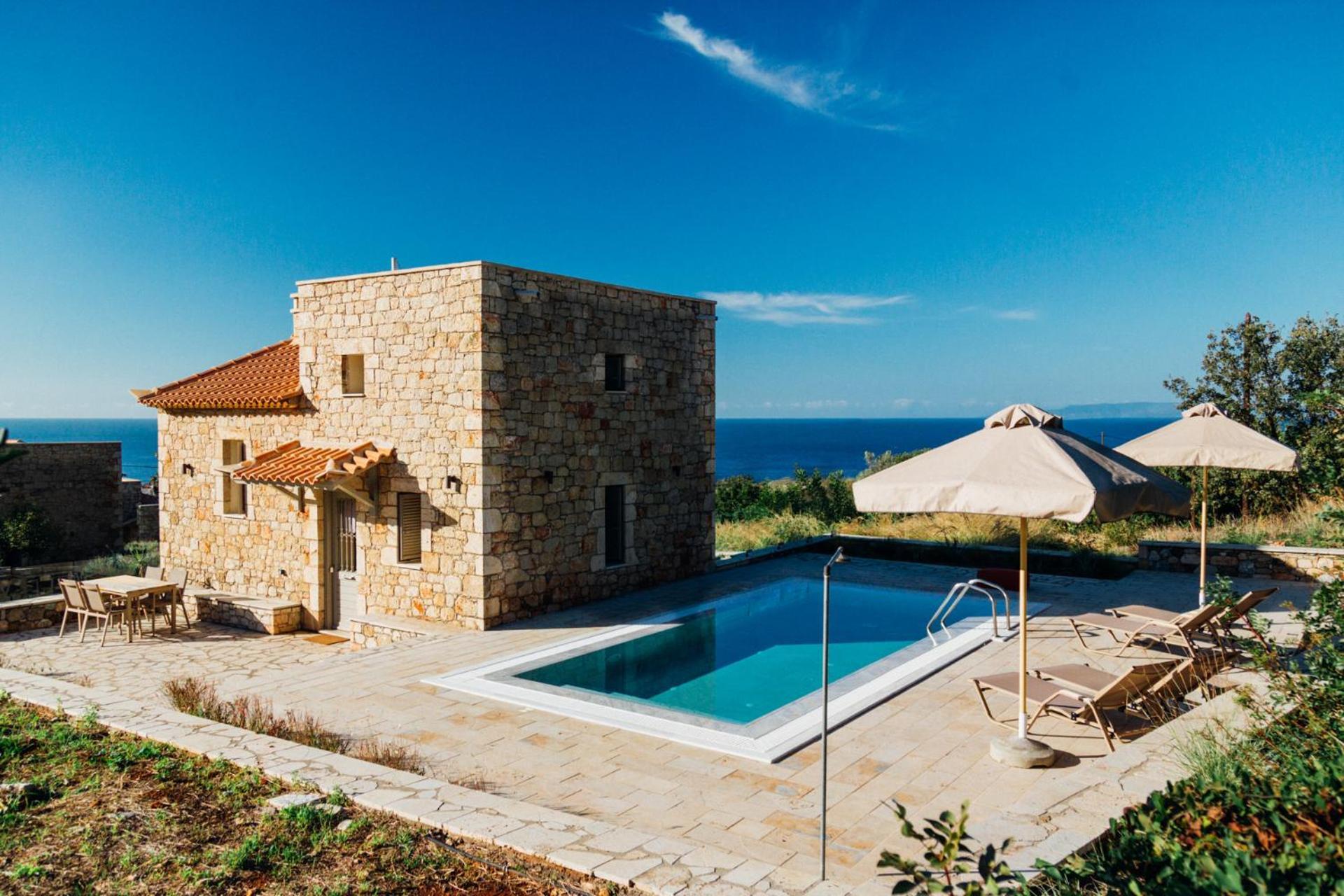 Gea Mani Villas Ágios Nikolaos Exterior foto